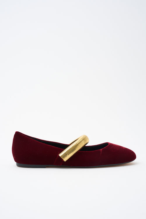 Tre Emme Mary Jane Bordaux Donna - 1