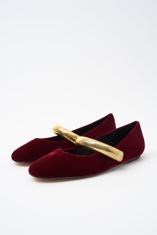 Tre Emme Mary Jane Bordaux Donna - 2
