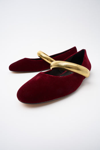 Tre Emme Mary Jane Bordaux Donna - 6