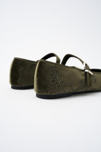 Tre Emme Mary Jane Verde Donna - 6