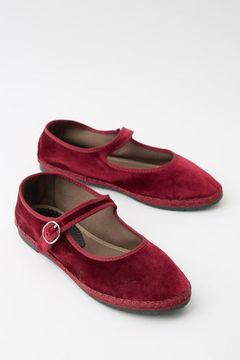 Tre Emme Mary Jane Bordaux Donna - 3