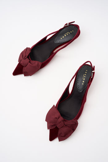 Tre Emme Slingback Bordaux Donna - 3