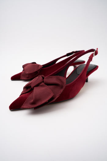 Tre Emme Slingback Bordaux Donna - 6