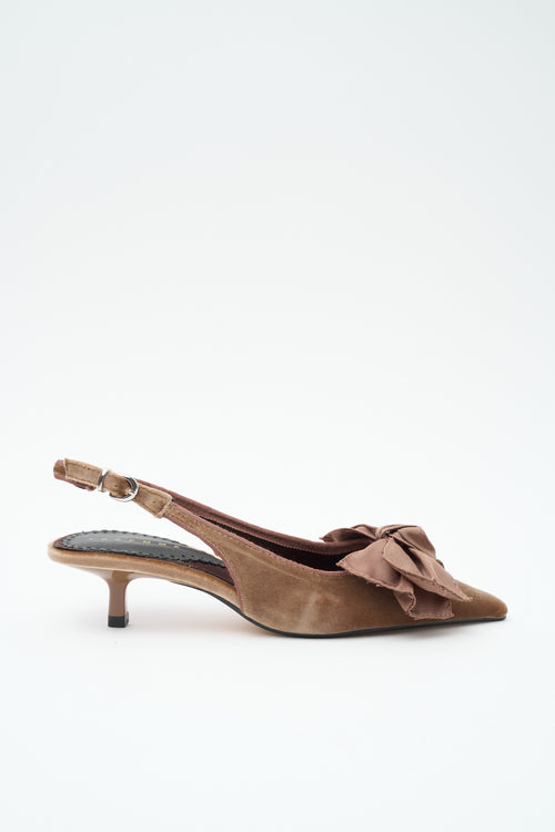 Tre Emme Slingback Taupe Donna - 1