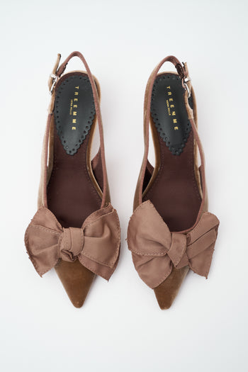 Tre Emme Slingback Taupe Donna - 5