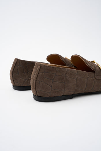 Tre Emme Mocassino Taupe Donna - 5