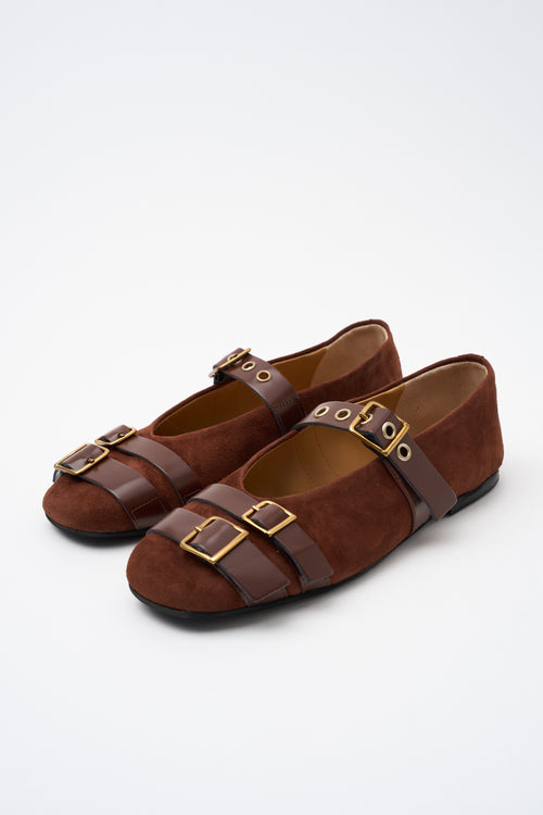 Tre Emme Ballerina Chocolate/marrone Donna - 2