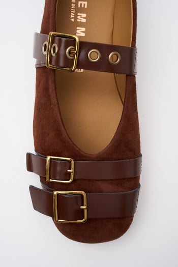 Tre Emme Ballerina Chocolate/marrone Donna - 3