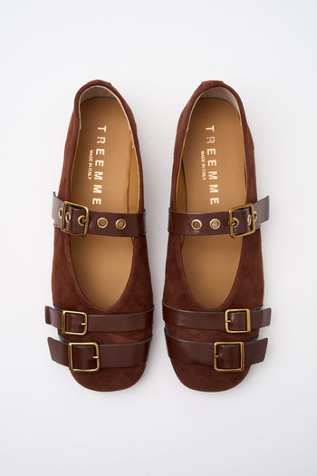 Tre Emme Ballerina Chocolate/marrone Donna - 4