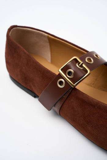 Tre Emme Ballerina Chocolate/marrone Donna - 5
