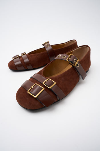 Tre Emme Ballerina Chocolate/marrone Donna - 7