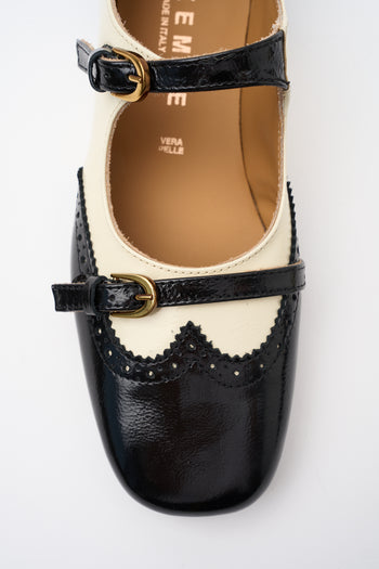 Tre Emme Ballerina Talco/nero Donna - 3