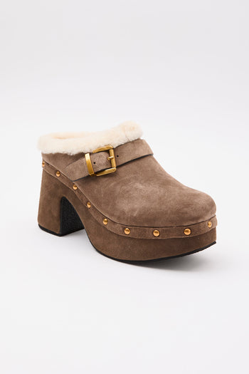 Tre Emme Zoccolo Taupe Donna - 4