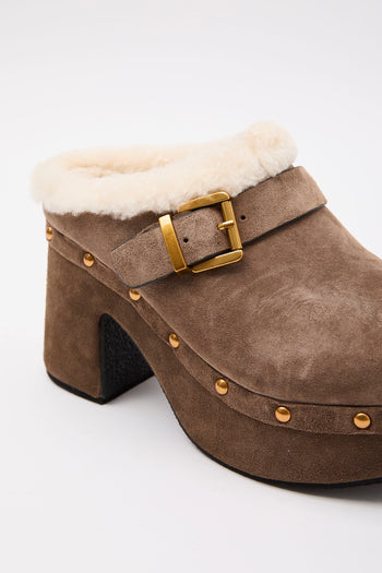 Tre Emme Zoccolo Taupe Donna - 5