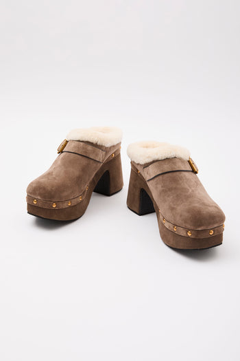 Tre Emme Zoccolo Taupe Donna - 7