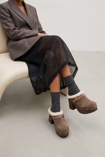 Tre Emme Zoccolo Taupe Donna - 9
