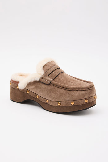 Tre Emme Zoccolo Taupe Donna - 4
