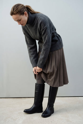 Tre Emme Stivale Nero Donna - 9