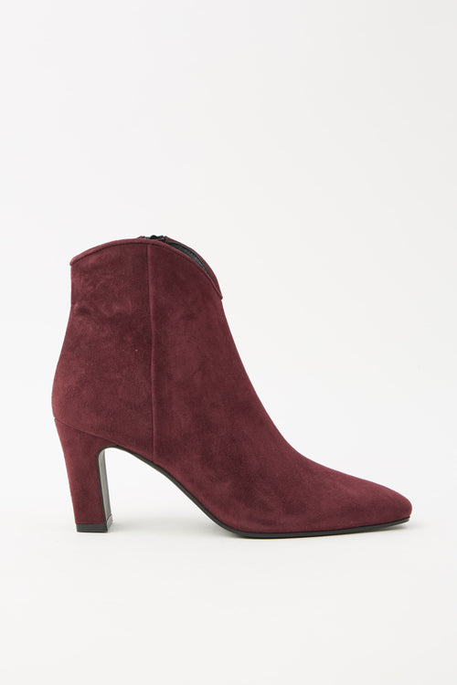 Tre Emme Stivaletto Bordeaux Donna - 1