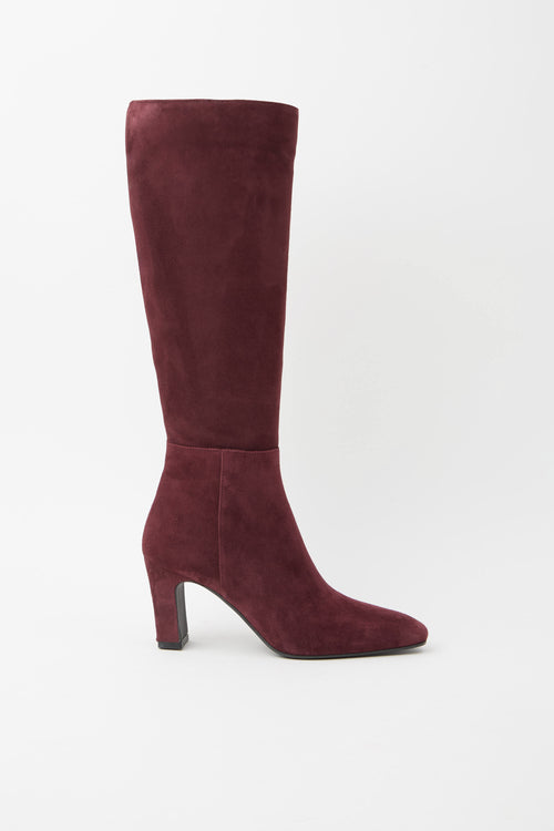 Tre Emme Stivale Bordeaux Donna - 1