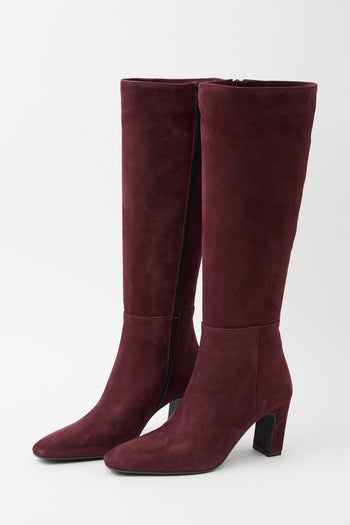 Tre Emme Stivale Bordeaux Donna - 3