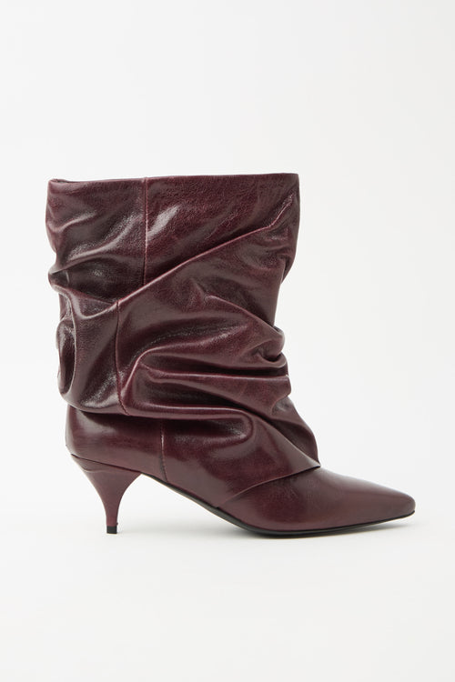 Tre Emme Stivale Bordaux Donna - 1
