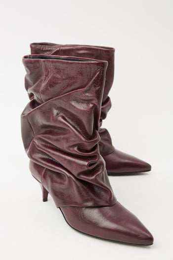 Tre Emme Stivale Bordaux Donna - 4