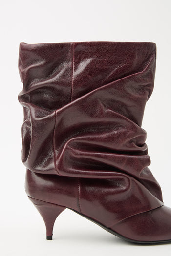 Tre Emme Stivale Bordaux Donna - 6