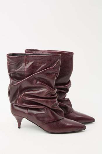 Tre Emme Stivale Bordaux Donna - 7
