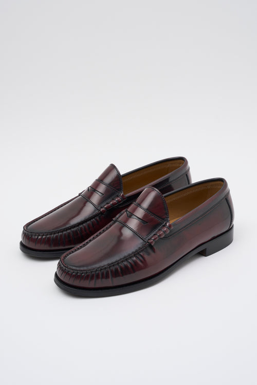 Tre Emme Mocassino Bordeaux Uomo - 2