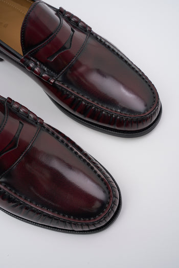 Tre Emme Mocassino Bordeaux Uomo - 3