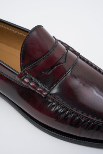 Tre Emme Mocassino Bordeaux Uomo - 4