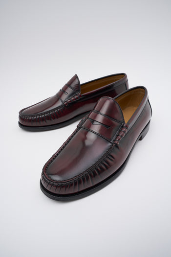 Tre Emme Mocassino Bordeaux Uomo - 6