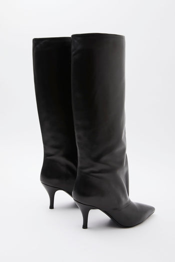 Tre Emme Stivale Nero Donna - 6