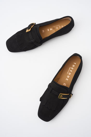 Tre Emme Mocassino Nero Donna - 4