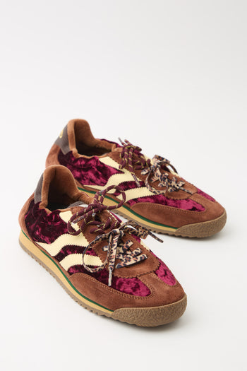 Tre Emme Sneaker Combi Red Velvet Donna - 5