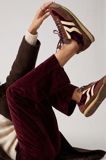 Tre Emme Sneaker Combi Red Velvet Donna - 9