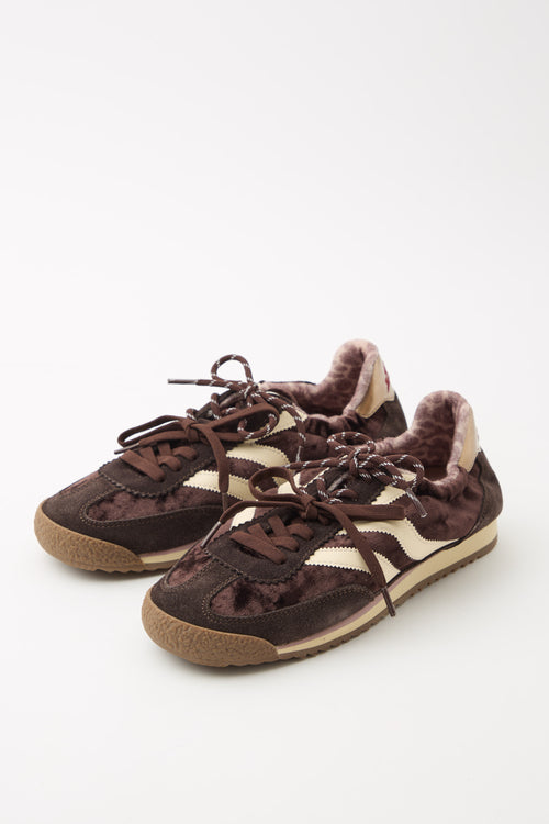Tre Emme Sneaker Combi Chocolate Velvet Donna - 2