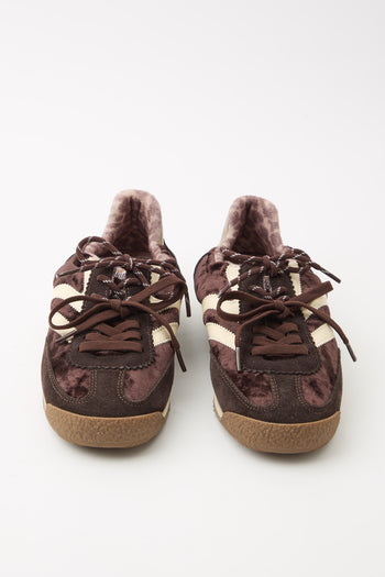 Tre Emme Sneaker Combi Chocolate Velvet Donna - 4