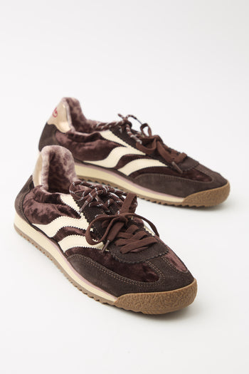 Tre Emme Sneaker Combi Chocolate Velvet Donna - 5