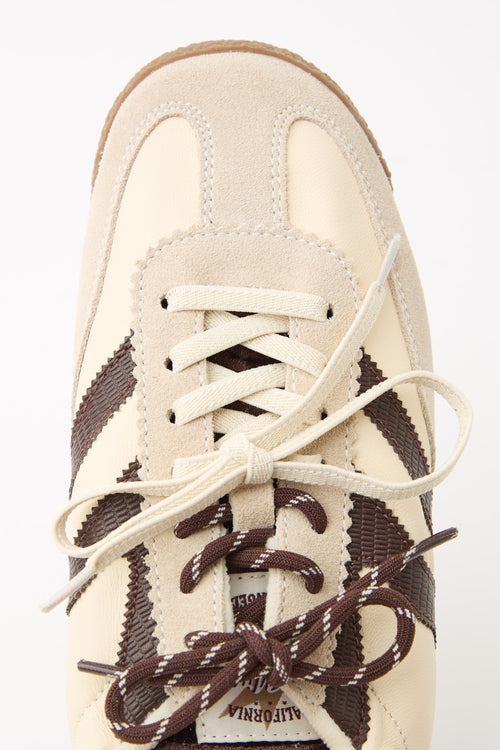 Tre Emme Sneaker Combi Milk/brown Donna - 2