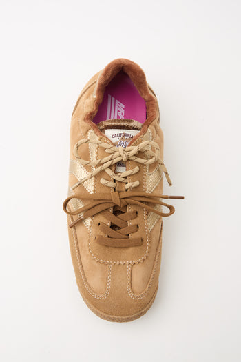 Tre Emme Sneaker Combi Caramello Donna - 3