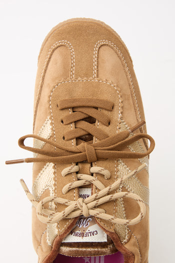 Tre Emme Sneaker Combi Caramello Donna - 4