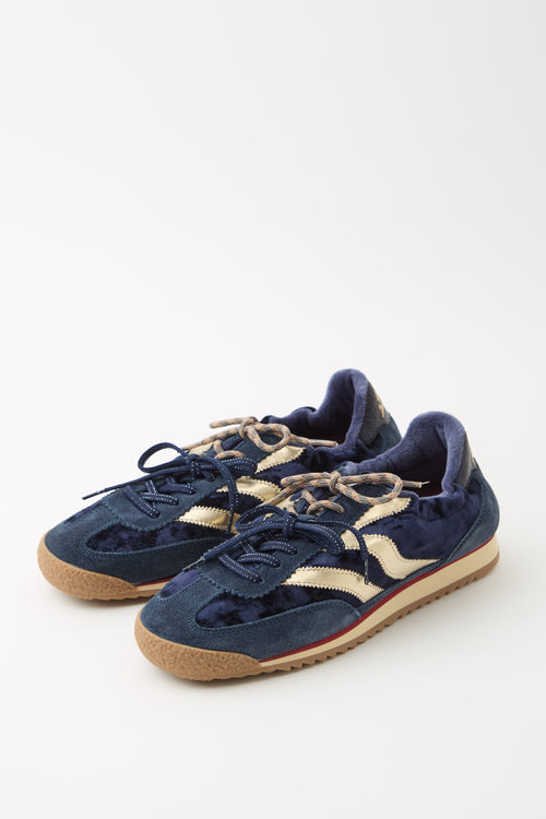Tre Emme Sneaker Combi Velvet Ocean Donna - 2