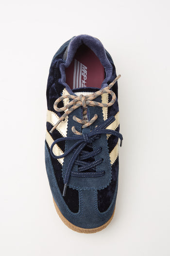 Tre Emme Sneaker Combi Velvet Ocean Donna - 3