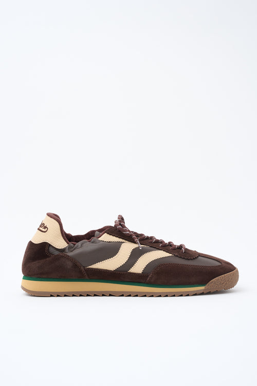 Tre Emme Sneaker Combi Dark Brown Uomo - 1