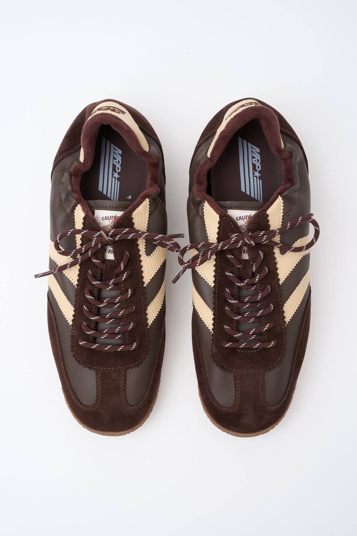 Sneaker Combi Dark Brown Uomo — 4