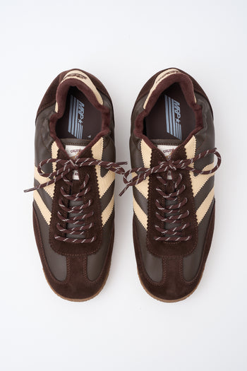 Tre Emme Sneaker Combi Dark Brown Uomo - 3