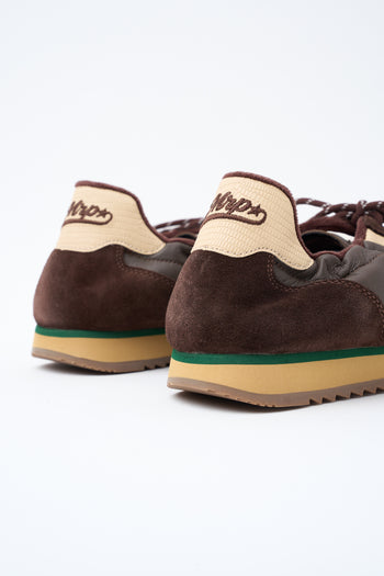 Tre Emme Sneaker Combi Dark Brown Uomo - 5