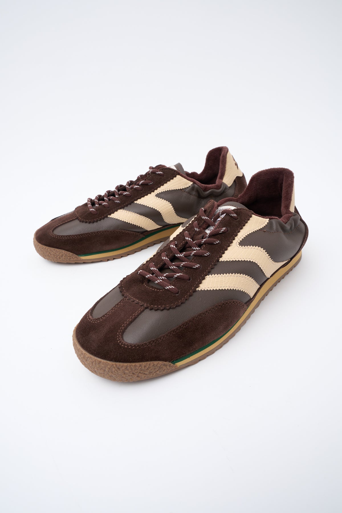 Sneaker Combi Dark Brown Uomo — 9